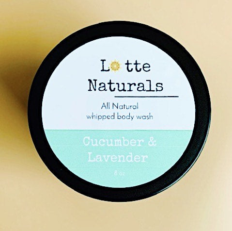 Cucumber & Lavender Whipped Body Wash