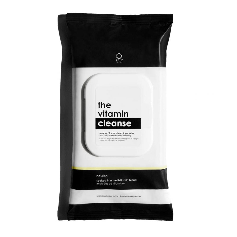 The Vitamin Cleanse Facial Wipes